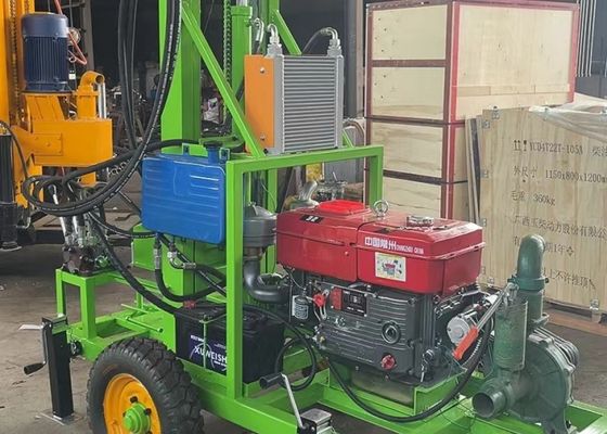 150 Meters Tractor Drilling Machine For Borehole Portable Equipment