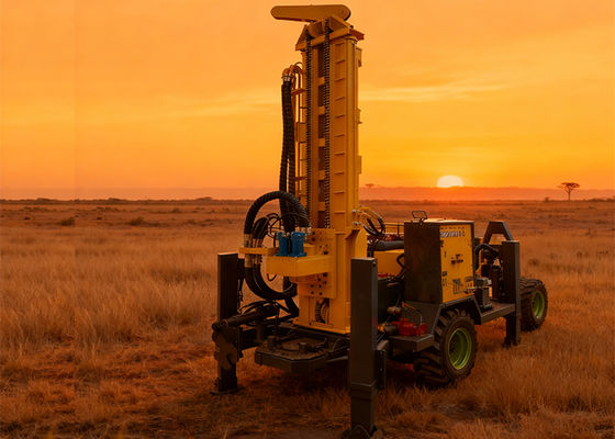 10-35m/h Footage Efficiency Drilling Equipment For Water Well