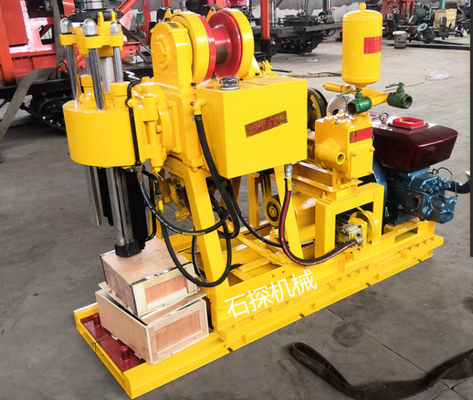 Máy khoan địa chất động cơ Diesel 22HP Crawler Mounted