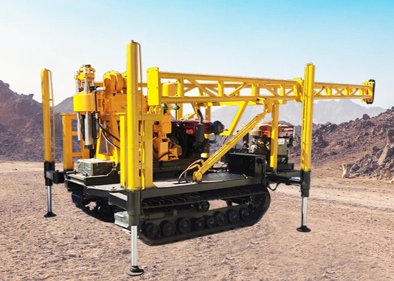 XY-100 Máy khoan thủy lực thăm dò giếng nước cho gia đình