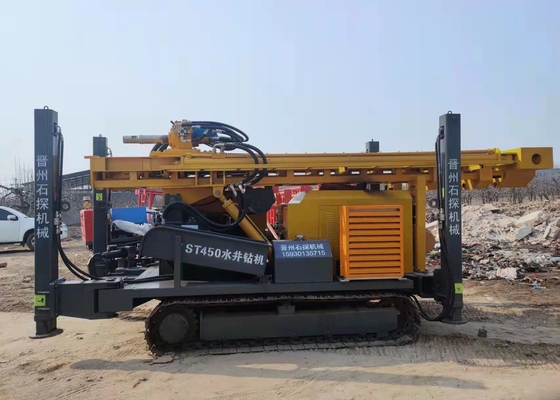 ST 400 Máy khoan giếng nước Deep Pneumatic Rock Blasting For Drilling Work