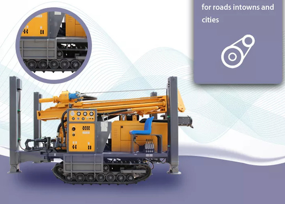 Tốc độ cao St 350 mét Giàn khoan khí nén sâu Lỗ khoan ngầm