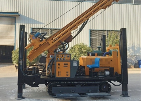 Máy khoan nước khí nén 450 mét sâu dưới lòng đất khoan đá