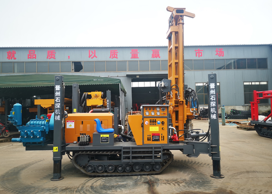 Máy khoan khí nén 180m Máy khoan tốc độ nhanh Công nghiệp nổ lỗ khoan sâu cho đá