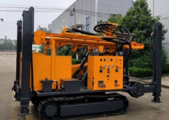 Máy khoan giếng nước khí nén lớn Máy khoan sâu dưới lòng đất St 350 gắn bánh xích