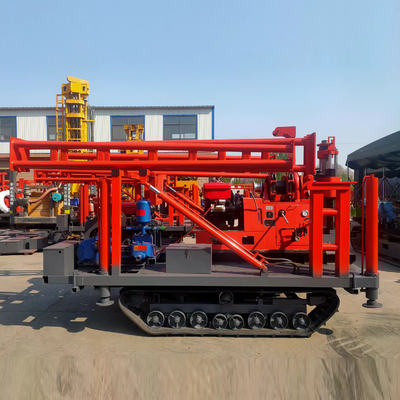 Máy khoan bánh xích điều tra lõi khoan Đường kính 75mm Độ sâu 200m GK 200
