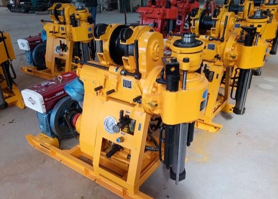 150 mét Kiểm tra đất Máy khoan thăm dò Máy khoan bánh xích gắn Xy-1a