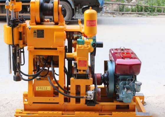 Máy khoan lõi khoáng GK 200 Đường kính lỗ 300 mm Động cơ Diesel Thiết bị kỹ thuật thăm dò thủy lực