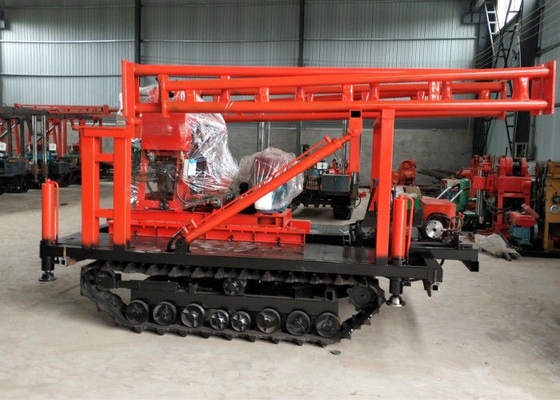 12 HP Power Portable Deep Water Well Drilling Rig Thiết bị đào cho lớp đá