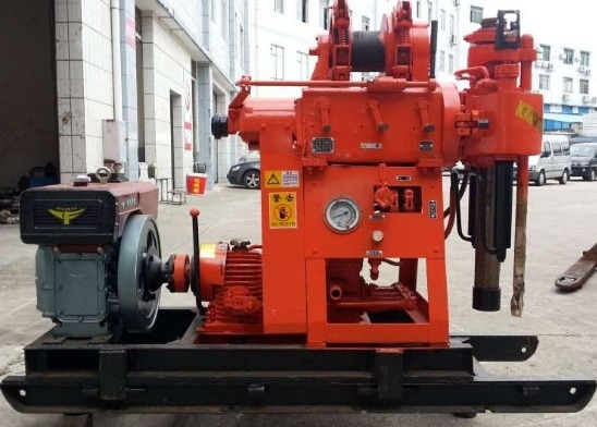 XY-1A 150 Meter Depth Crawler Geological Drilling Rig Máy để khoan thăm dò