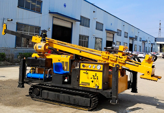 Máy khoan gắn bánh xích thủy lực Hệ thống khoan mô-men xoắn quay 8500 Máy khoan Rc