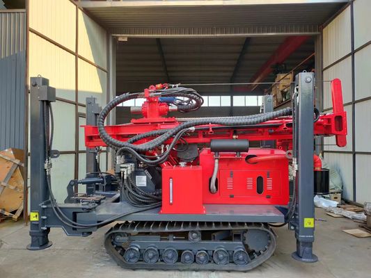 Với sức mạnh ngựa lớn máy khoan khí nén 180m độ sâu với động cơ diesel Yuchai