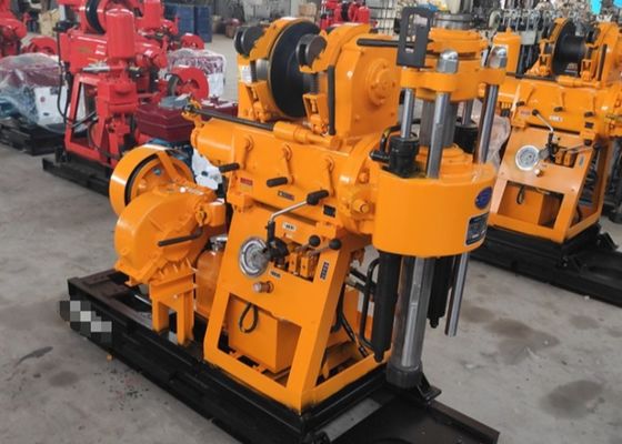 Khoáng sản thăm dò lõi giàn khoan 100 mét độ sâu động cơ diesel