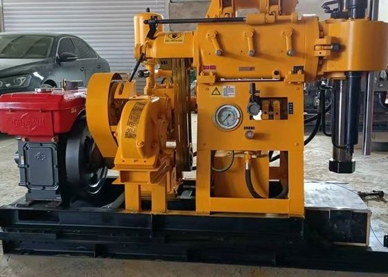 Máy khoan thử đất SPT 100 mét với động cơ diesel 18 HP