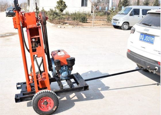 Máy khoan hạt nhân nhỏ Hydraulic 50m 5.7KW