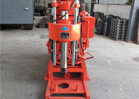 Máy khoan lõi di động với hệ thống cấp thủy lực cho xây dựng kỹ thuật 100 mét chiều sâu