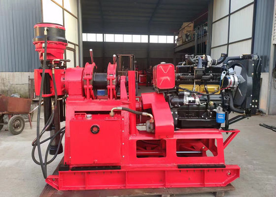 600 kg Core Drill Rig Barrel Drilling cho độ sâu lên đến 400 mét Capacity
