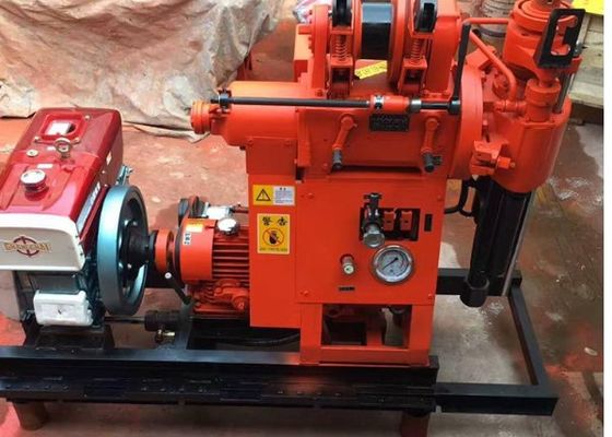 Máy khoan thử đất di động Máy khoan động cơ diesel hạng nhẹ 42mm Diameter Rod