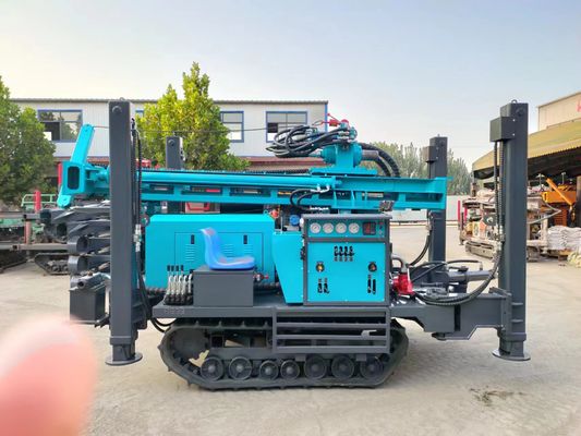 hiệu quả thủy lực Crawler gắn máy khoan 17/18 máy nén không khí 120-200mm Độ sâu khoan