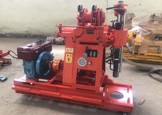 Máy khoan khai thác diesel 50-100 mét, máy khoan lõi di động