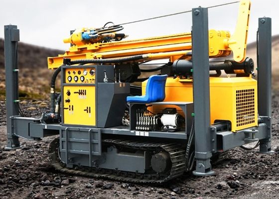 260 mét DTH máy khoan khí nén cho công nghiệp khu vực đá nước khoan công việc