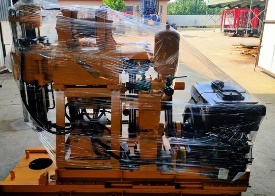 Đối với kỹ thuật 22 HP động cơ diesel GK 200 lõi mẫu thử đất máy khoan