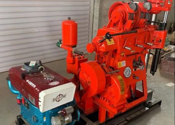 200 mét khoan sâu thép thăm dò kỹ thuật khoan giàn máy