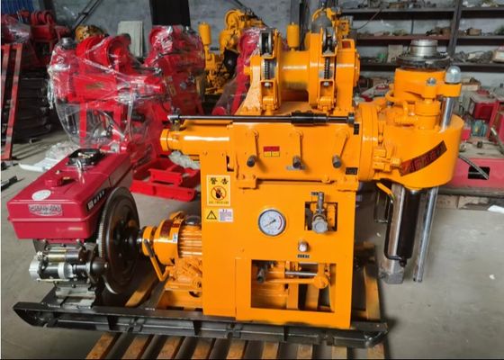 Máy khoan thử đất thép với đường kính lỗ khoan 200mm GK 200 Rig khoan kỹ thuật