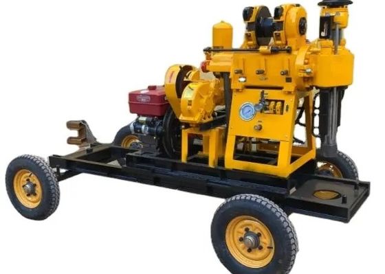 GK 200 Máy khoan máy móc mang theo kỹ thuật nghiên cứu với bánh tùy chọn