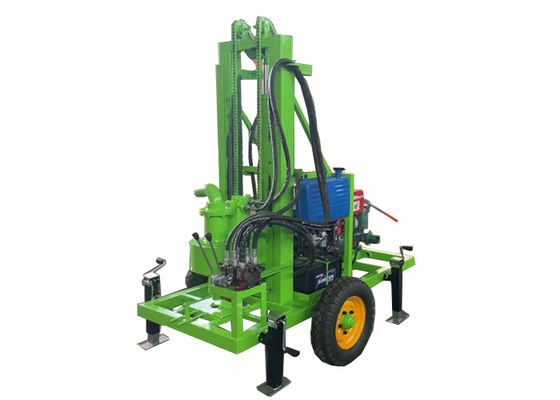 Đơn giản di chuyển nhỏ nước bùn khoan với động cơ thủy lực