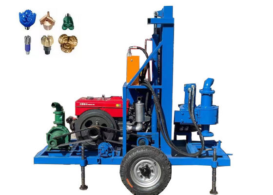 Phong trào linh hoạt Máy khoan giếng nước thủy lực với thanh khoan 1,5m