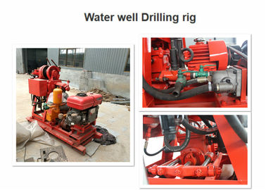 Điện thoại di động nước cũng khoan giàn khoan / GK-180 Rock lõi khoan máy màu tùy chỉnh