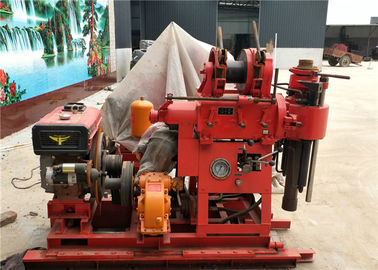 Máy khoan giếng nước sâu 180m, giàn khoan lõi thủy lực 220V / 380V