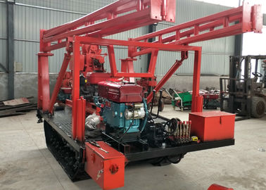Máy khoan bánh xích thủy lực hiệu suất cao / Máy khoan giếng nước nhỏ 100m