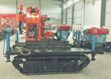 Crawler Gắn máy khoan địa chất Máy khoan Diesel Loại năng lượng cho lỗ khoan đá