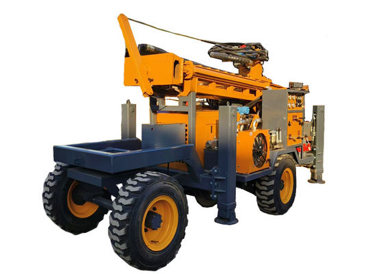 Thiết bị khoan giếng nước ST200 loại xe kéo 105-305mm