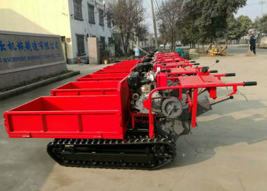 Công suất tải 1MT Crawler Mini Crawler Electric Start Cao su Vận chuyển theo dõi cho nông nghiệp