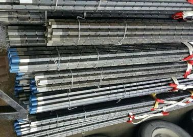 Hợp kim thép Rock khoan Rods R25 / R32 / T38 / T45 / T51 với chiều dài tùy biến