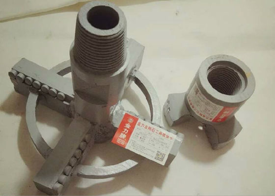 Carbon thép nước cũng khoan bit / 3 cánh PDC khoan bit cho khai thác ngầm