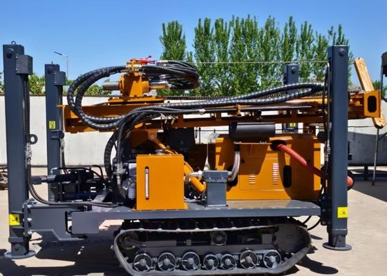 Động cơ diesel Deep Pneumatic Drilling Rig với máy bơm bùn BW250