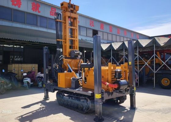 Nước giếng cao su Crawler gắn máy bơm khí nén 150-180 mét