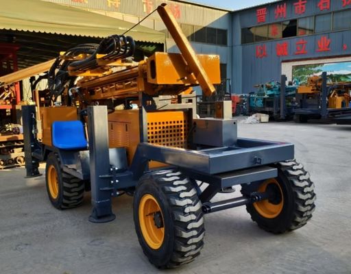 Châu Phi ST260 Loại lốp máy khoan với bơm bùn / máy nén không khí