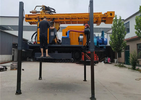 Máy nặng để khoan giếng nước với máy bơm bùn / máy nén không khí