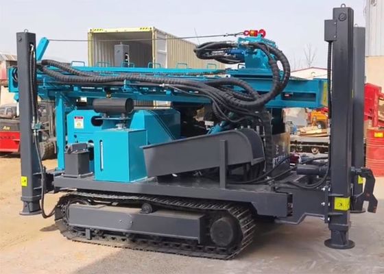 Tự động Deep Wells Diesel Track khoan Rig Máy để nông nghiệp / đồn điền