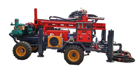Máy khoan giếng khoan đá sâu với dụng cụ ống / Mũi khoan