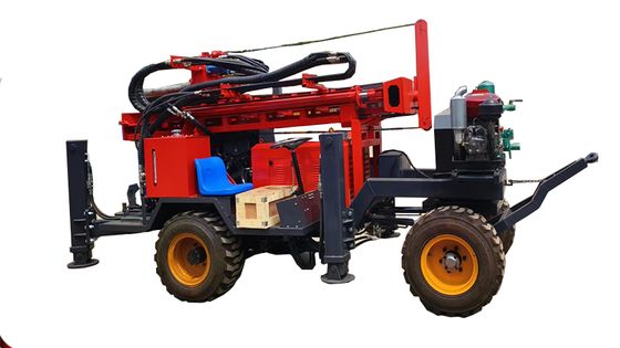 Động cơ diesel Máy khoan đá thủy lực 105-305mm Độ kính lỗ khoan