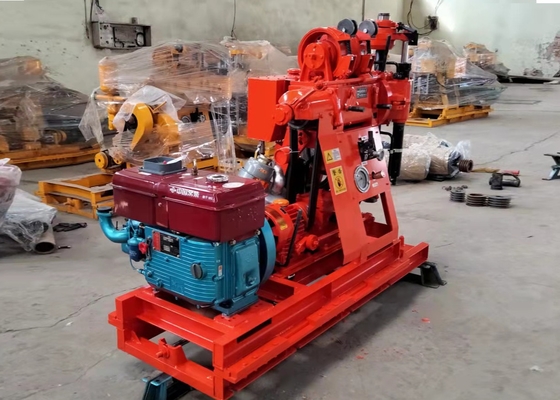 Máy khoan địa chất lỗ khoan 100m để khoan SPT