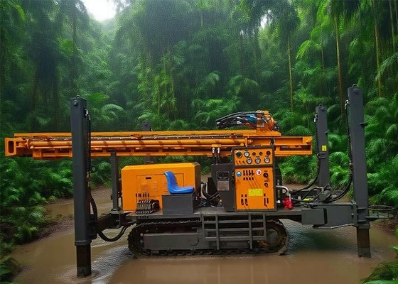Màu vàng ST-300 Thiết bị khoan đá DTH Mud Dual Method