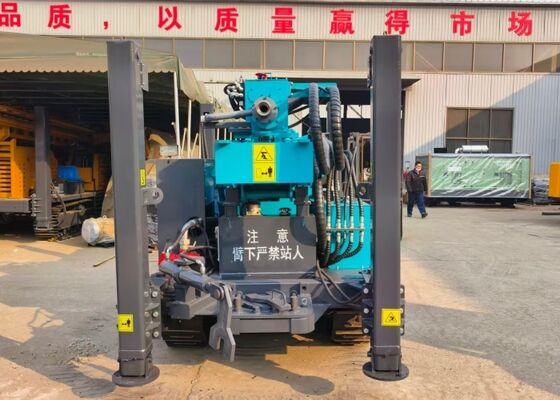 Thiết bị khoan đất khí nén nước 260 mét với mô-men xoắn lớn
