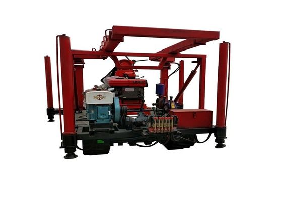 Máy khoan đá cứng sâu 100-300m Cho đá ShiTan Khoan than khoan